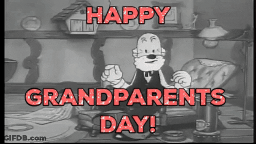 Animated Celebration Happy GrandParents' Day GIF
