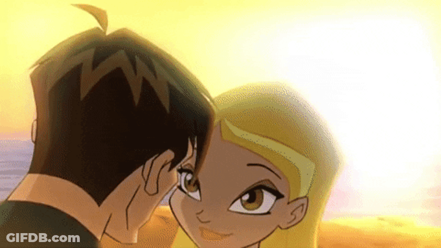 Animated Celebration Valentine's Day Winx Club GIF