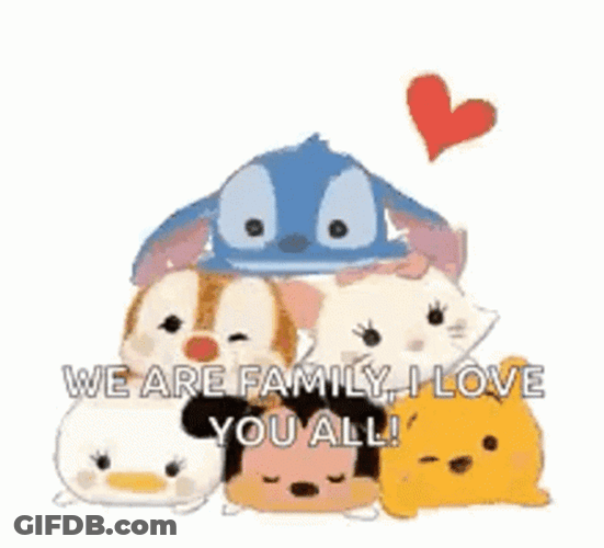 Animated Characters We Are Family GIF