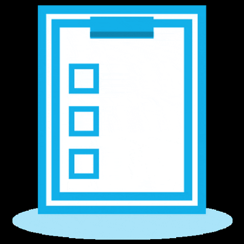 Animated Checklist All Check Mark GIF