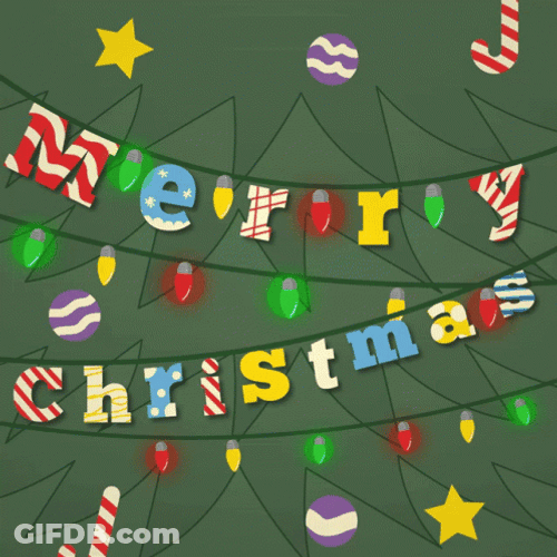 Animated Christmas Decoration Merry Christmas GIF