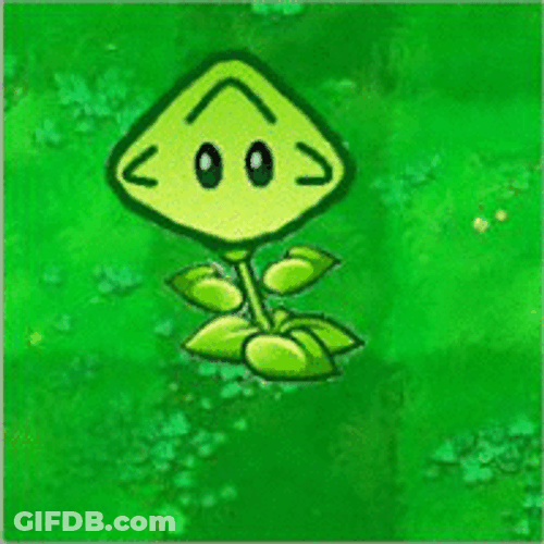Animated Clover Plant Dancing GIF