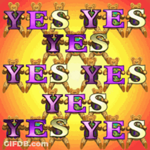 Animated Colorful Text Yes Yes Yes GIF