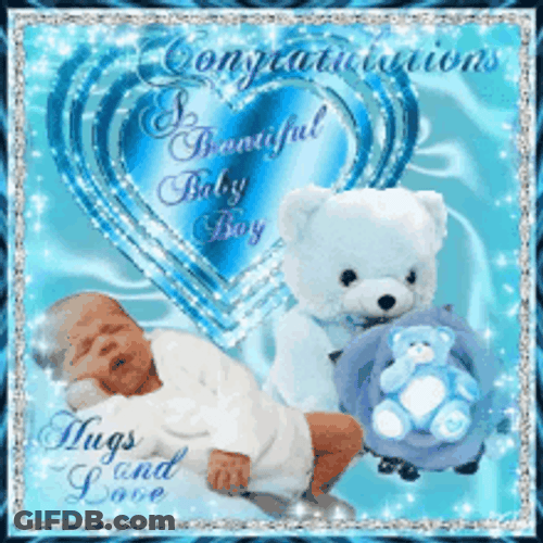 Animated Congratulations It's A Boy GIF