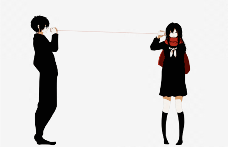 Animated Couple Kagerou Project GIF