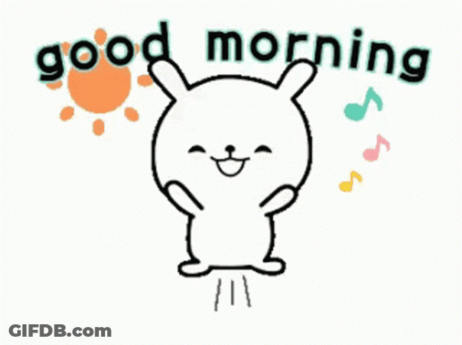 Animated Cute Good Morning GIF