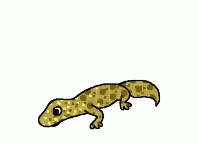 Animated Dancing Lizard GIF