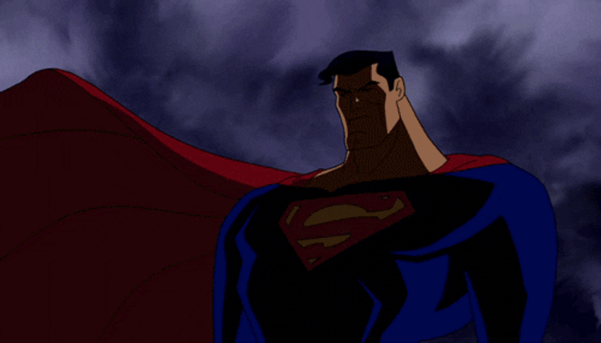 Animated DC Superman GIF
