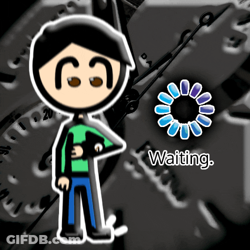 Animated Delay Tapping Foot GIF