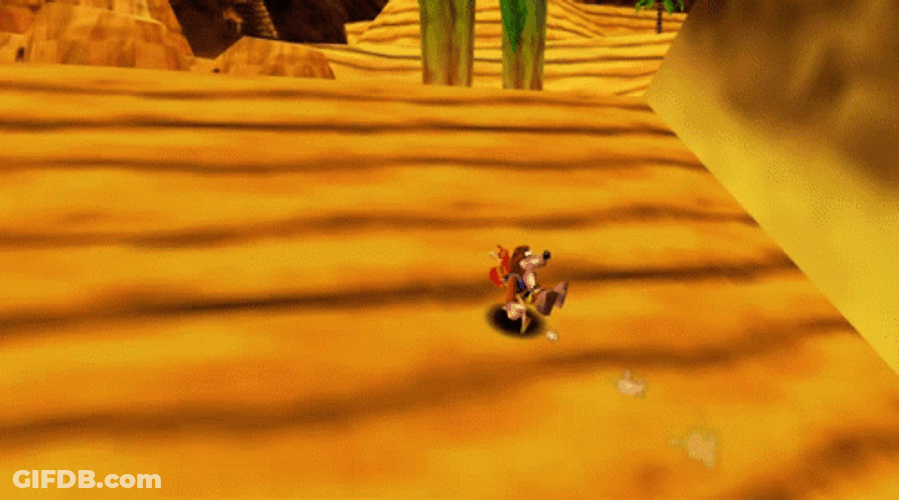Animated Dessert Scene Desert GIF