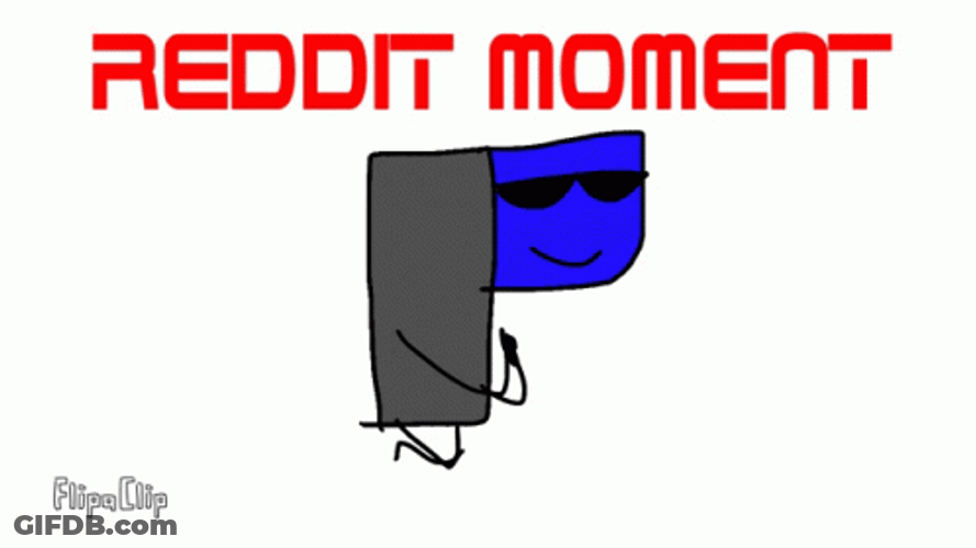Animated Drawing Walking Reddit Moment Meme GIF