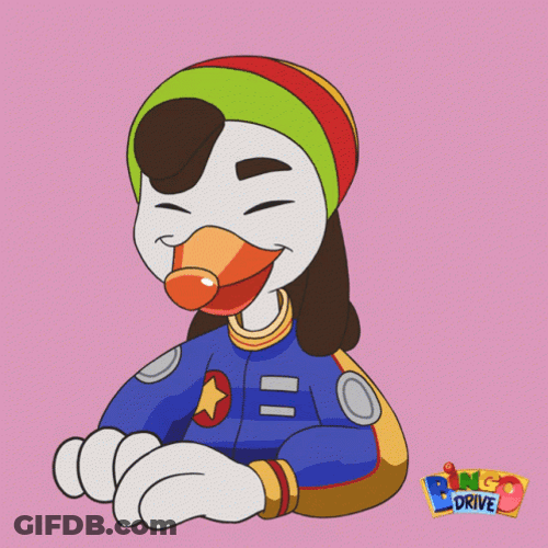 Animated Duck That's A Bingo GIF