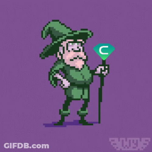 Animated Dwarf Wizard GIF