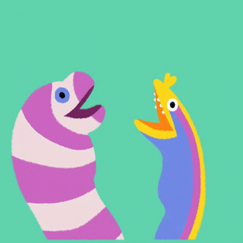Animated Eel Head Banging GIF