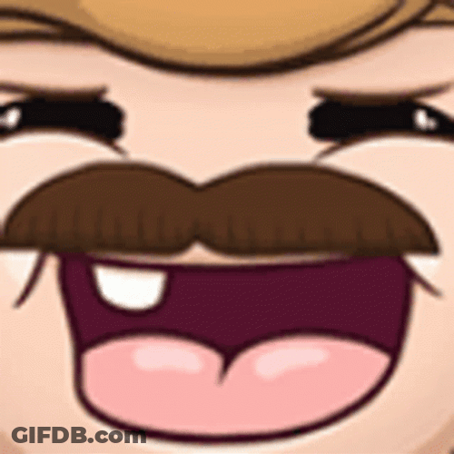 Animated El Risitas Kekw Reaction Funny Sticker GIF