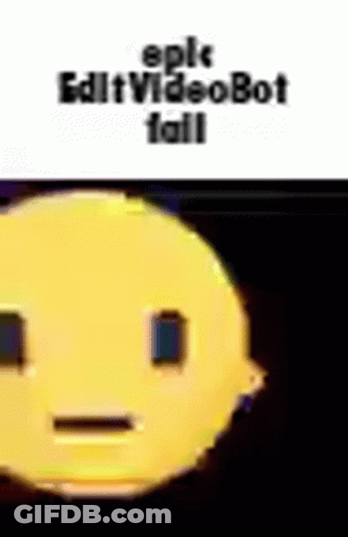 Animated Emoji Epic Fail GIF