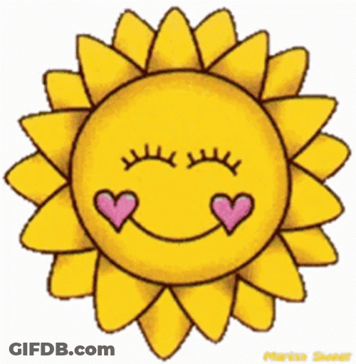 Animated Emoji What A Sunny Day GIF