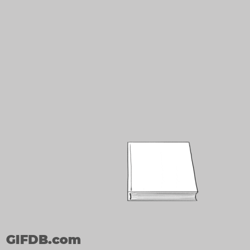Animated Eyes Studying GIF
