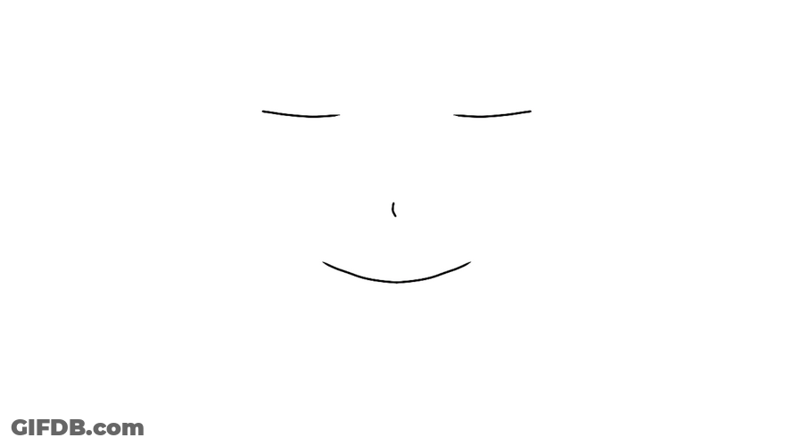 Animated Face Scream GIF
