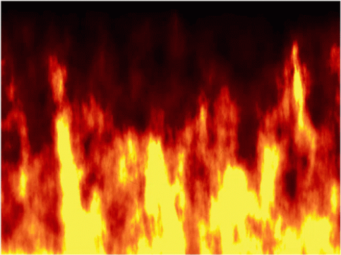 Animated Fire Rising Up GIF