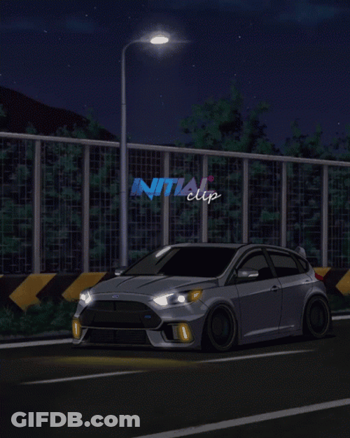 Animated Ford Night Ride GIF