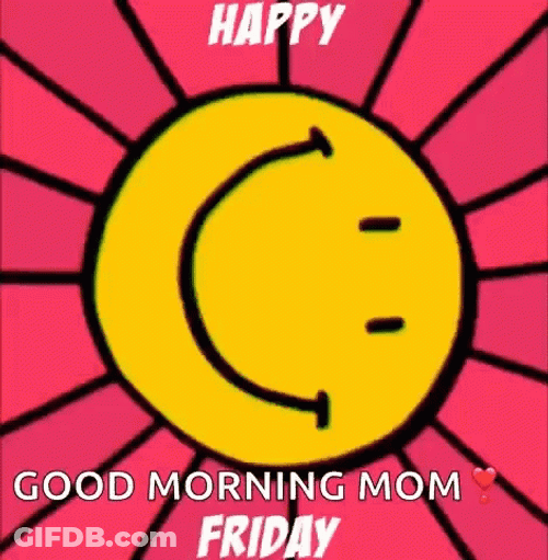 Animated Friday Smiley GIF