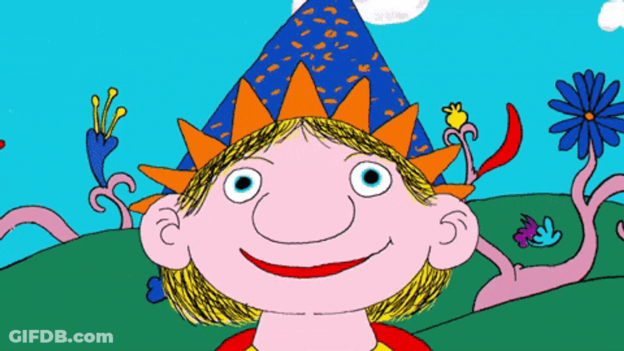 Animated Frog Rainbow Themed Party GIF