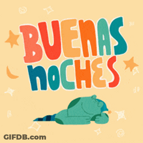 Animated Frog Sleeping Buenas Noches Amor Sticker GIF