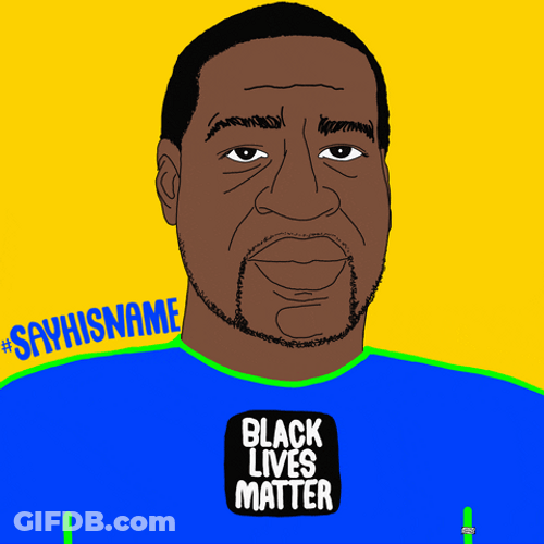 Animated George Floyd Black Lives Matter GIF