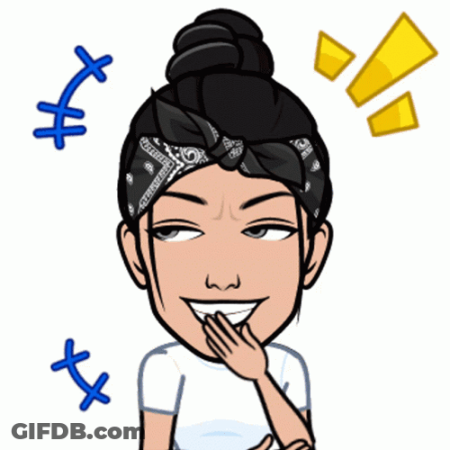 Animated Giggly Lady Laughing GIF