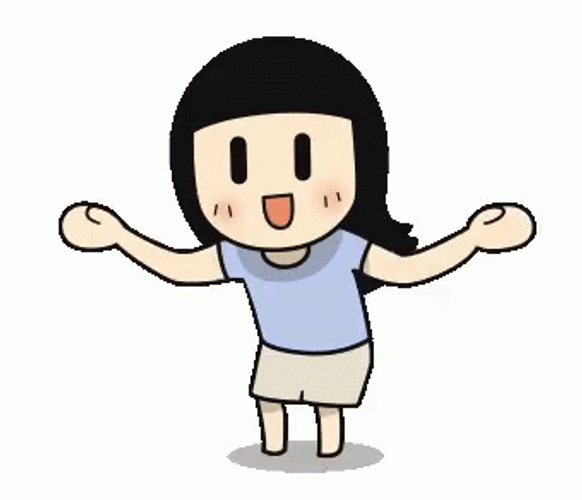 Animated Girl Dances M3gan Dance GIF