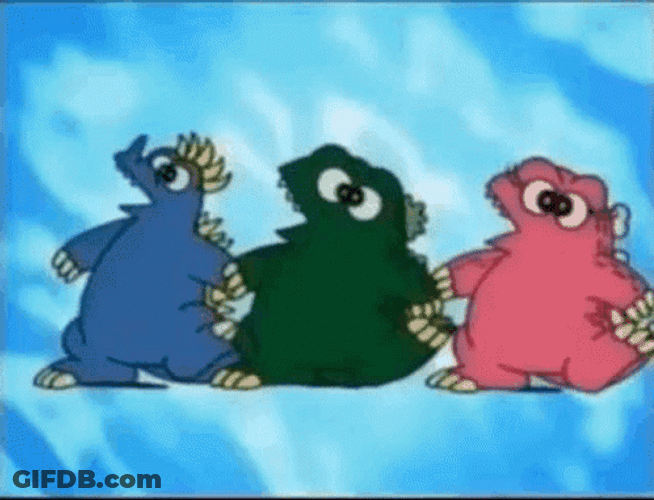 Animated Godzilla Mothra Anime GIF