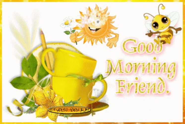 Animated Good Morning Monday Sunny Day GIF