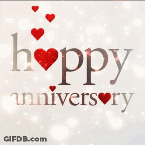Animated Greeting Happy 25Th Anniversary GIF