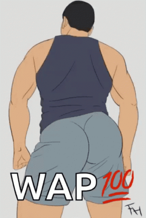 Animated Guy Twerking Wap GIF