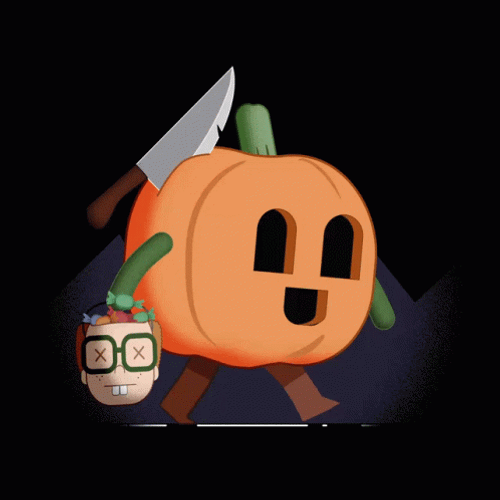 Animated Halloween Jack O' Lantern GIF