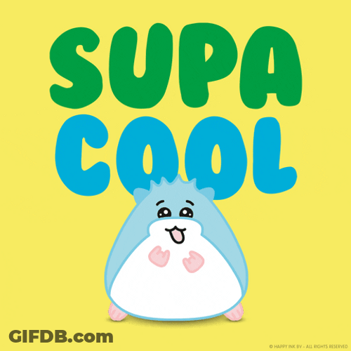 Animated Hamster Dance Supa Cool GIF