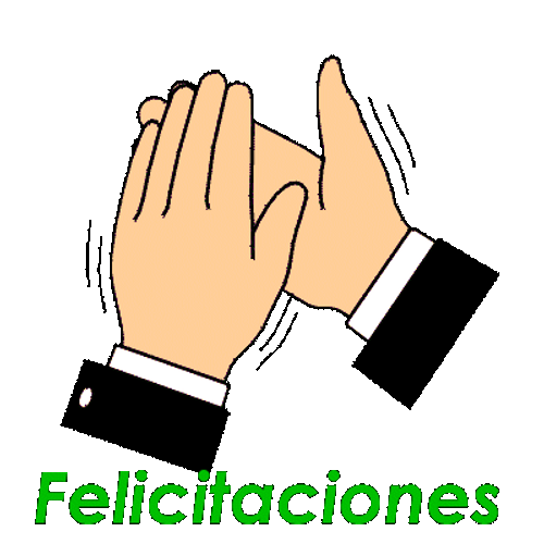 Animated Hand Aplausos Felicitaciones GIF