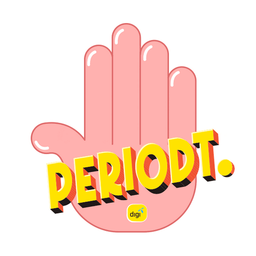 Animated Hand Periodt Moving Art GIF