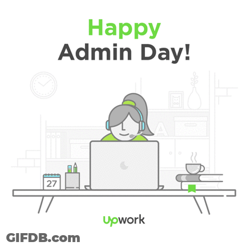 Animated Happy Administrative Professionals Day GIF