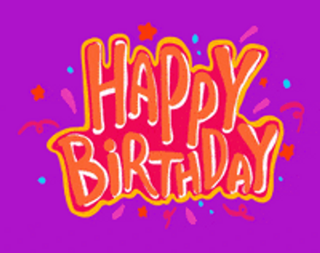 Animated Happy Birthday Greeting GIF