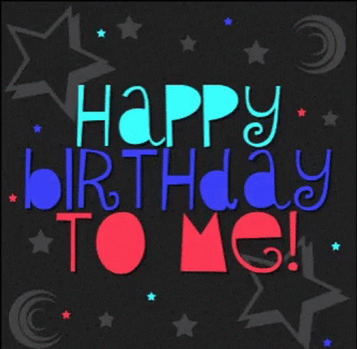 Animated Happy Birthday To Me GIF