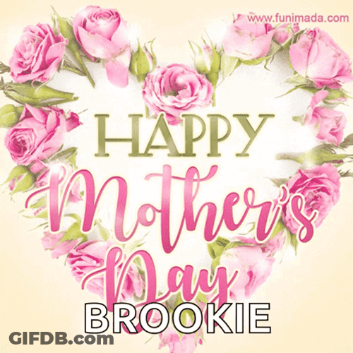 Animated Happy Mothers Day Brookie GIF