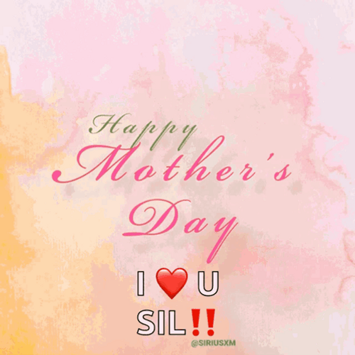 Animated Happy Mothers Day I Love You Sil GIF