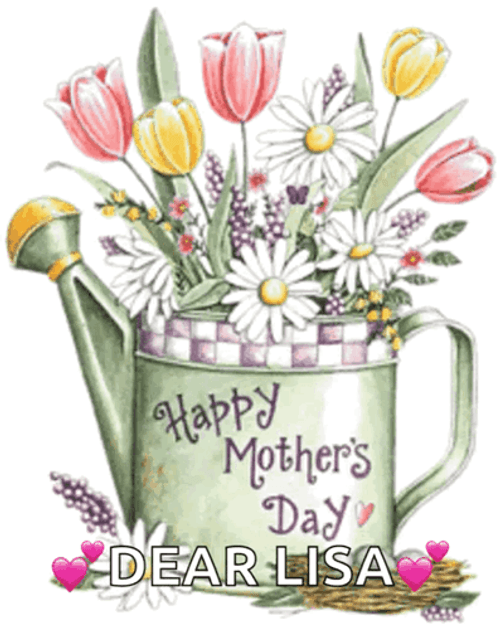 Animated Happy Mothers Day Lisa GIF