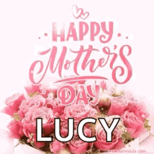 Animated Happy Mothers Day Lucy GIF