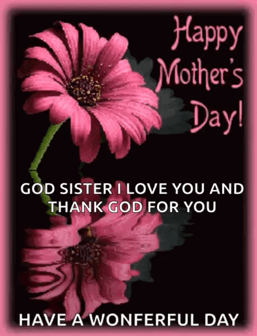 Animated Happy Mothers Day Sister GIF