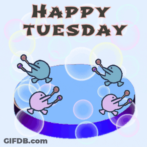 Animated Happy Tuesday Dancing GIF