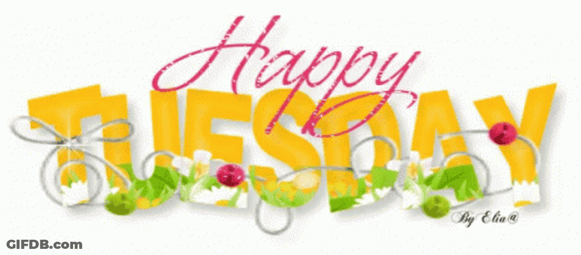 Animated Happy Tuesday Guys GIF
