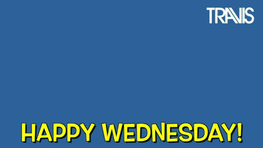 Animated Happy Wednesday Shocked Face GIF